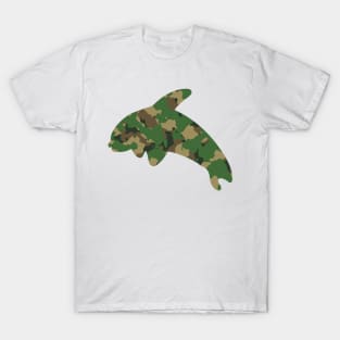 Orca Whale Camouflage T-Shirt